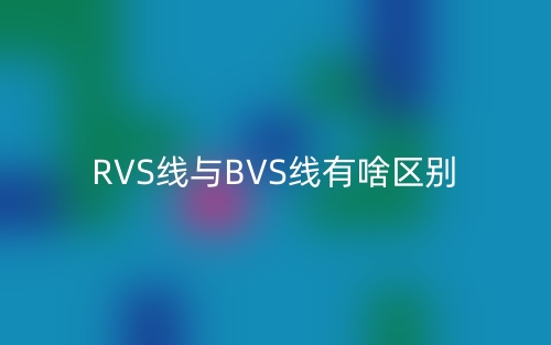 RVS線與BVS線有啥區(qū)別？(圖1)