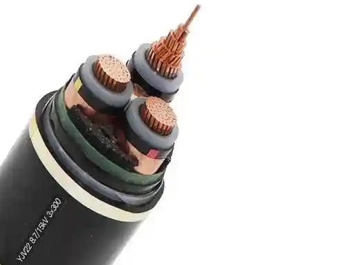 0.6/1KV YJV22、YJLV22 3芯3*4、6、10、16、25、35、50、70、95平方電纜外徑、重量及載流量(圖1)